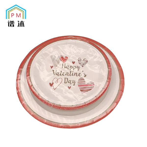 Valentines Day Paper Plates
